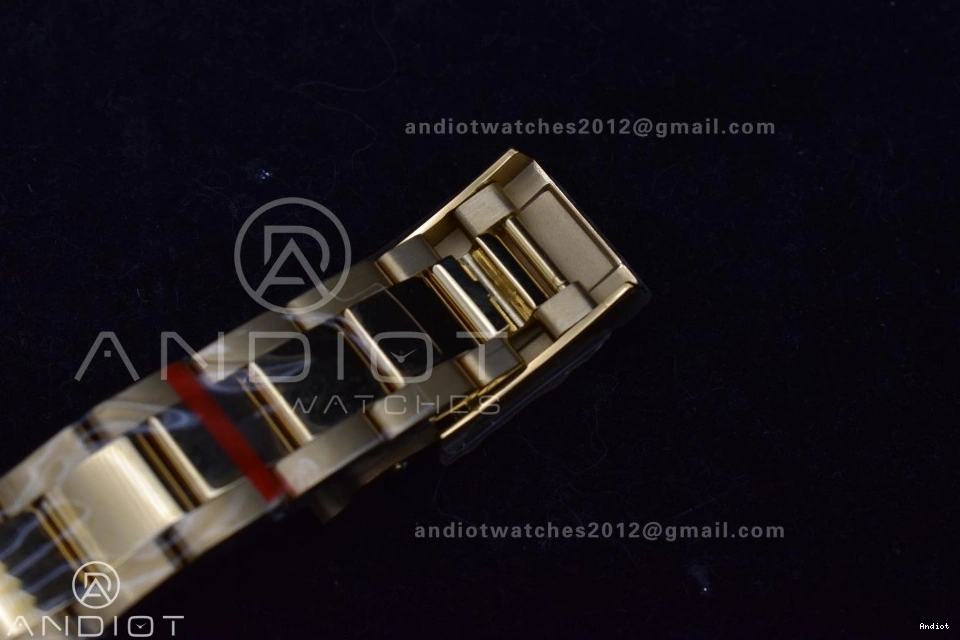 Bracelet 116508 Dial QF V2 1:1 Edition YG Black Best Daytona SH4130 Diamonds on 0413